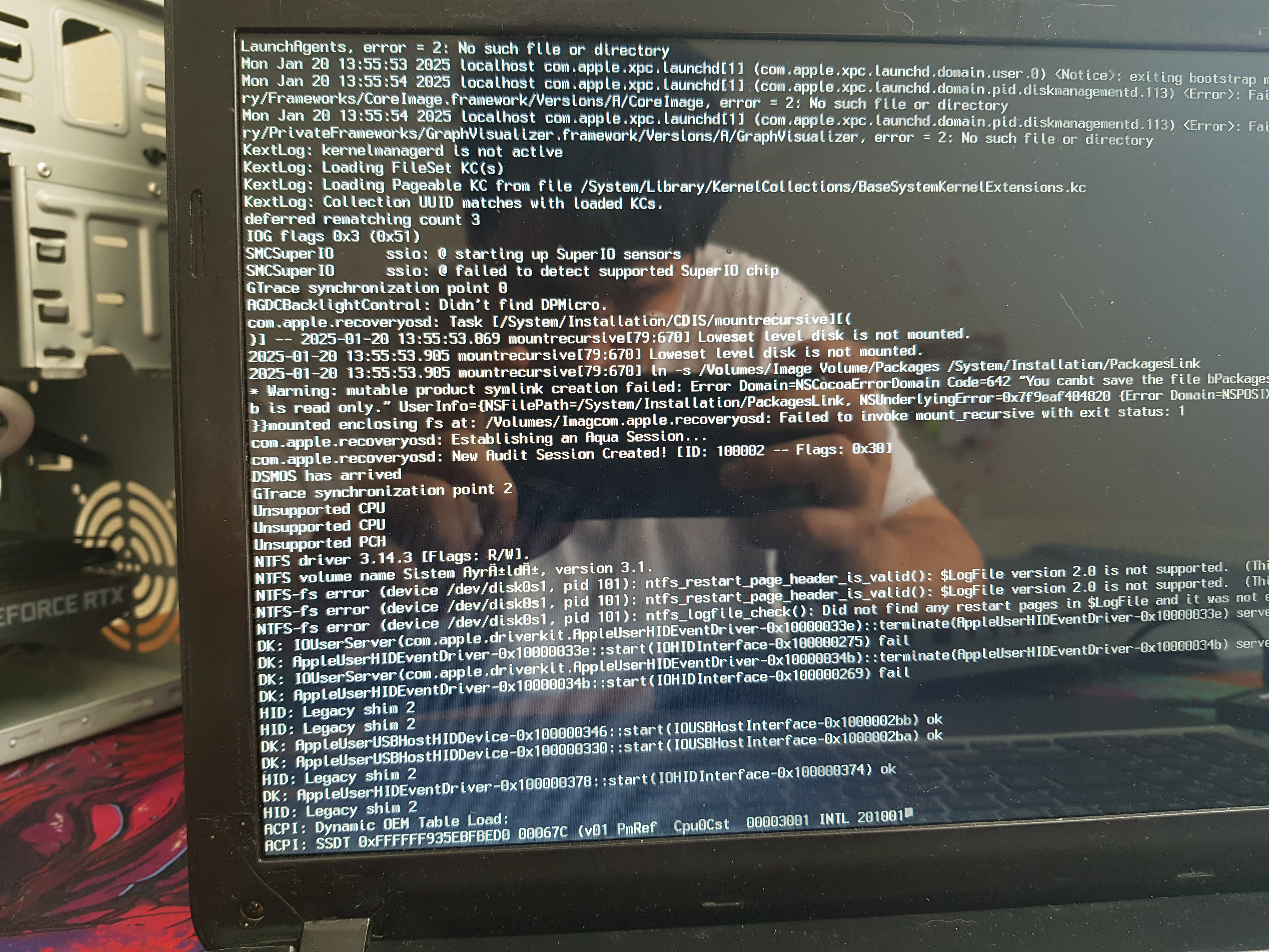 Big Sur kurulumu donuyor ve ilerlemiyor - osxinfo.net: Hackintosh ...