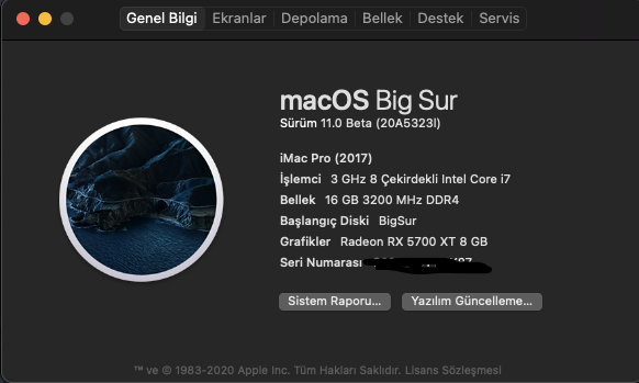 macOS Big Sur Beta 3 Intel & AMD Kurulum İmajı - osxinfo.net ...
