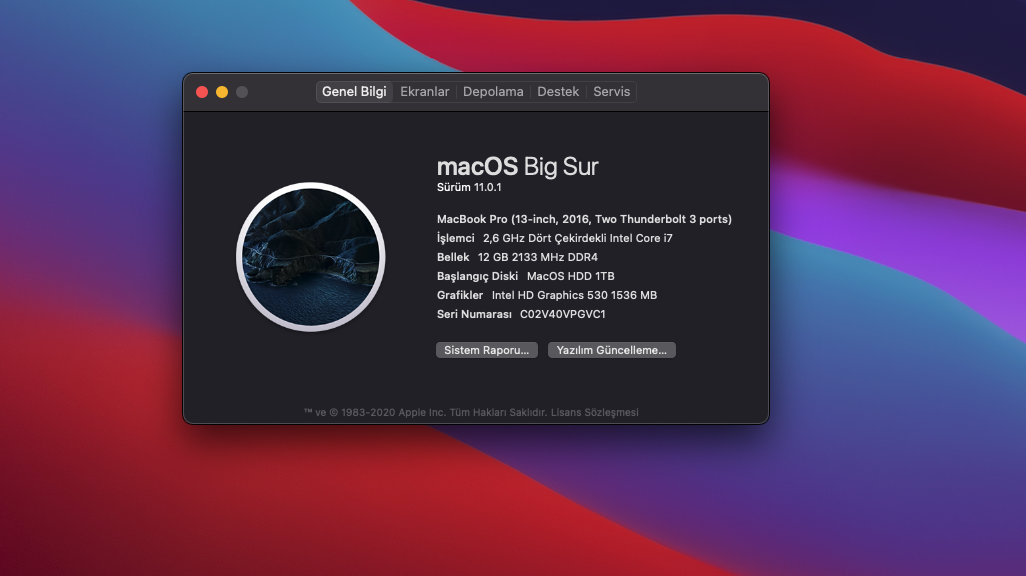 [Başarılı Kurulum] ASUS X550VX macOS Big Sur + OpenCore 0.6.4 - osxinfo ...