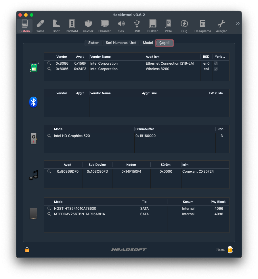 ÇÖZÜLDÜ - Big Sur Yüklenmeyen Sürücüler - osxinfo.net: Hackintosh ...