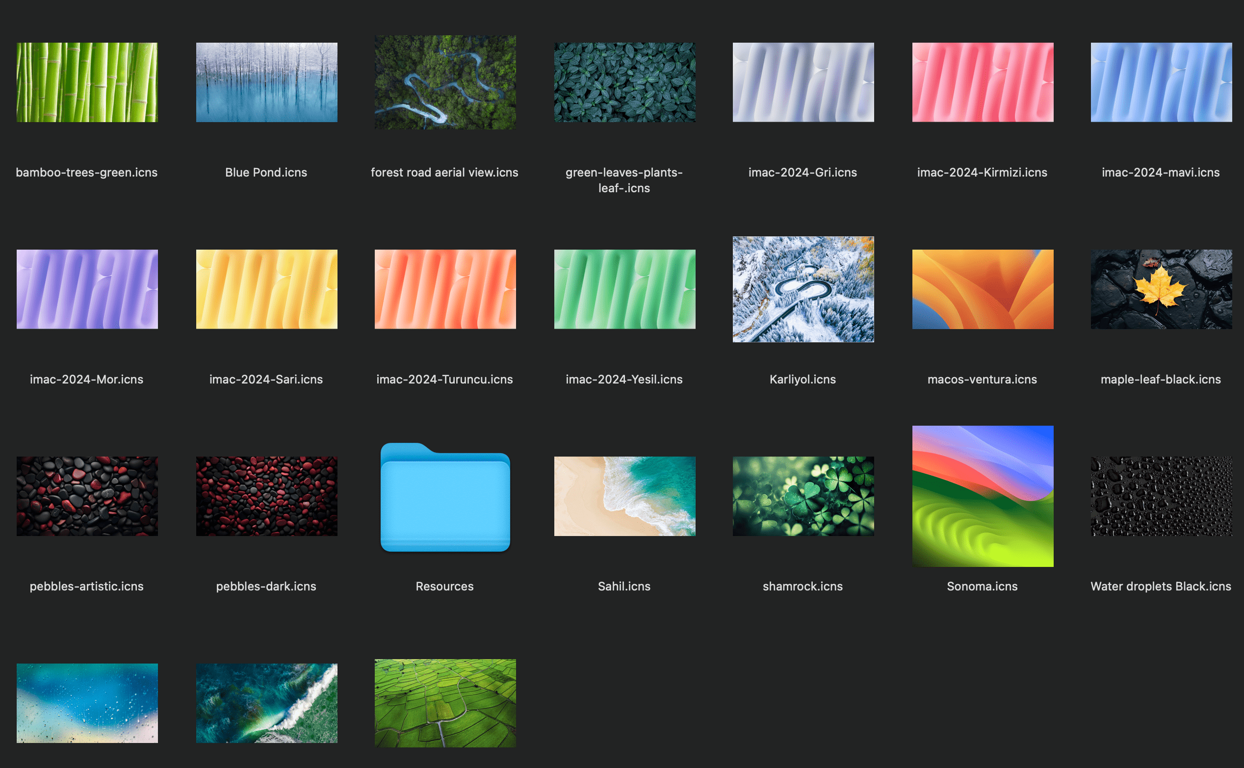 OC Themes Wallpaper - osxinfo.net: Hackintosh Türkiye Destek Platformu